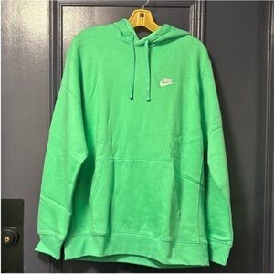 Nike Sportswear Sweater Hoodie Green White NWOT Large